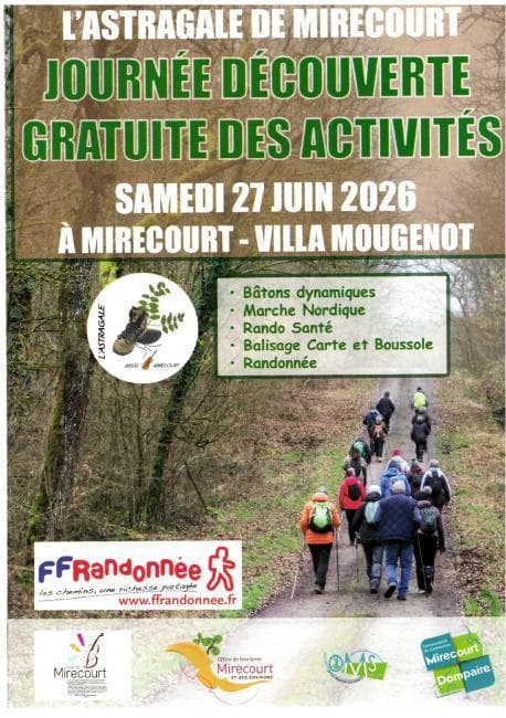 Illustration de l'événement : Journée découverte des activités de l'Astragale Club de Randonnée FFRP