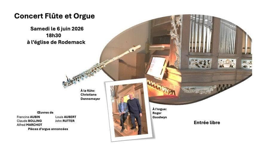 Illustration de l'événement : Concert flûte et orgue