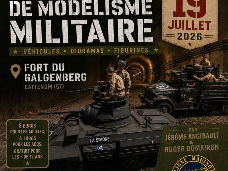 Illustration de l'événement : Exposition de modélisme militaire