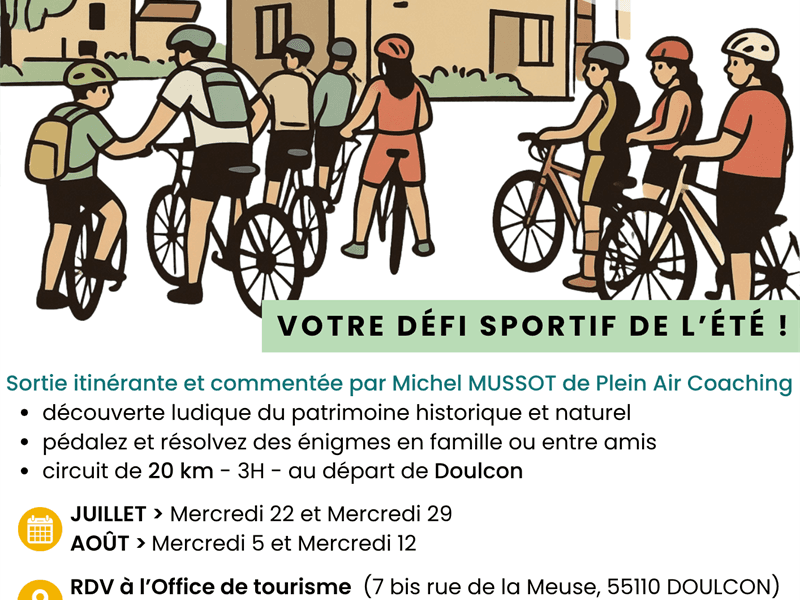 Illustration de l'événement : Escape vélo aventure