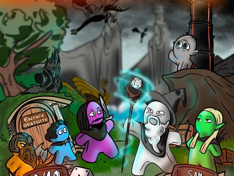 Illustration de l'événement : Festival du jeu - Faux J'tons et Dés Truqués
