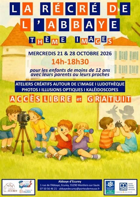 Illustration de l'événement : La récré de l'Abbaye - thème Images