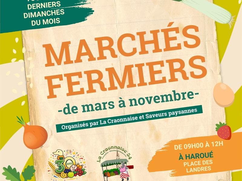 Illustration de l'événement : Marché fermier de Haroué