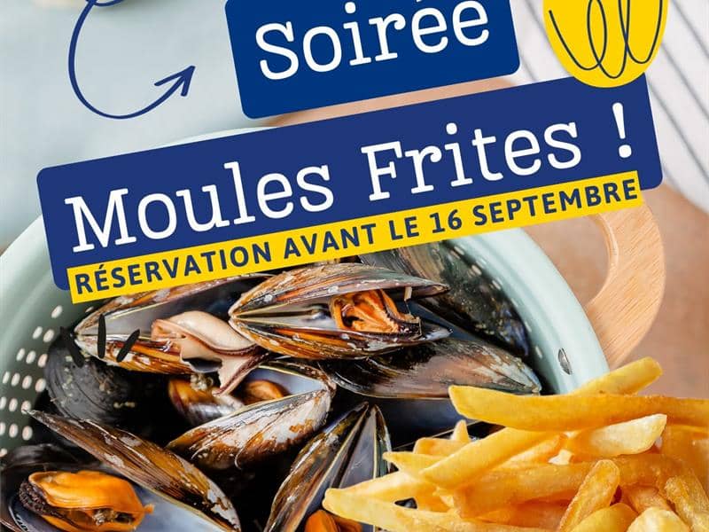 Illustration de l'événement : Soirée Moules Frites et paella