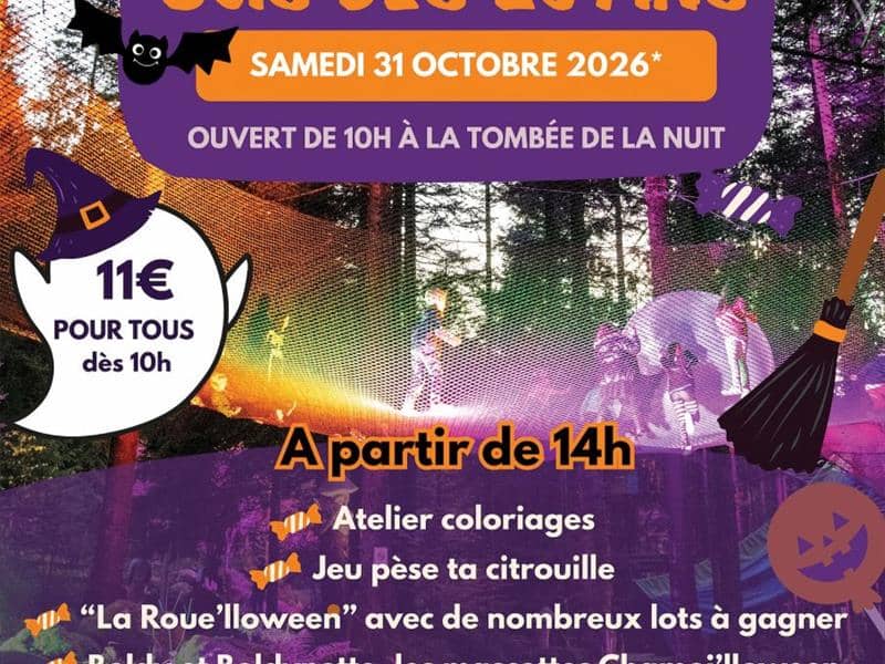 Illustration de l'événement : Halloween au bois des lutins
