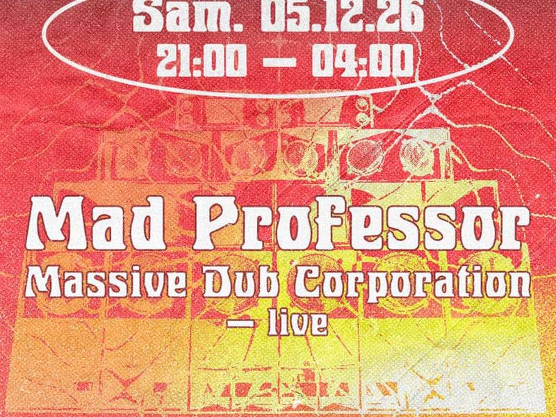 Illustration de l'événement : Concert Mad Professor + Massive Dub Corporation + Wanty Faya