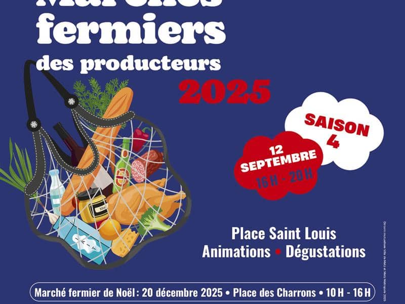 Illustration de l'événement : Animation - Marchés fermiers des producteurs
