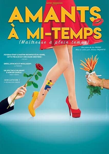 Illustration de l'événement : Spectacle - Amants à mi-temps