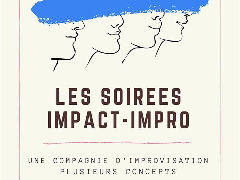 Illustration de l'événement : Les soirées impact-impro