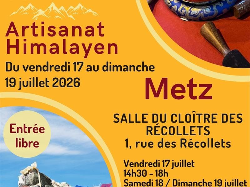 Illustration de l'événement : Exposition-vente solidaire d'artisanat himalayen