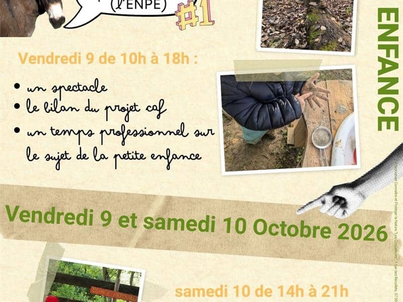 Illustration de l'événement : Rencontres petite enfance dans la nature