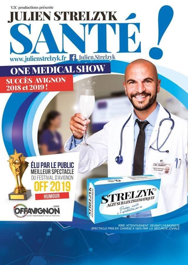 Illustration de l'événement : Spectacle - Julien Strelzyk dans Santé !
