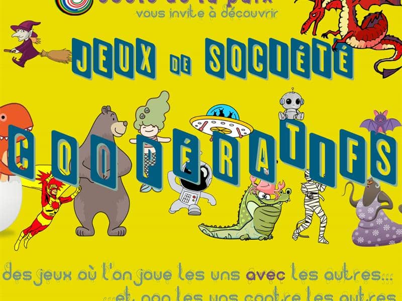 Illustration de l'événement : Après-midis jeux de société coopératifs