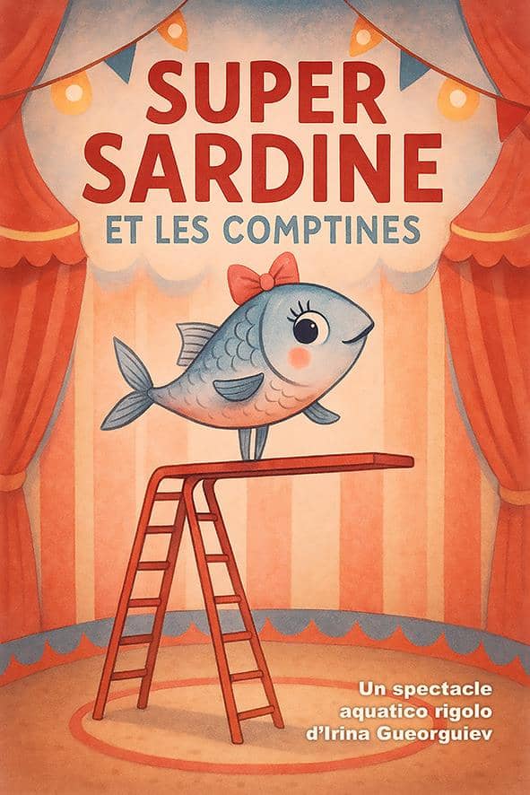 Illustration de l'événement : Spectacle - Super Sardine et les comptines