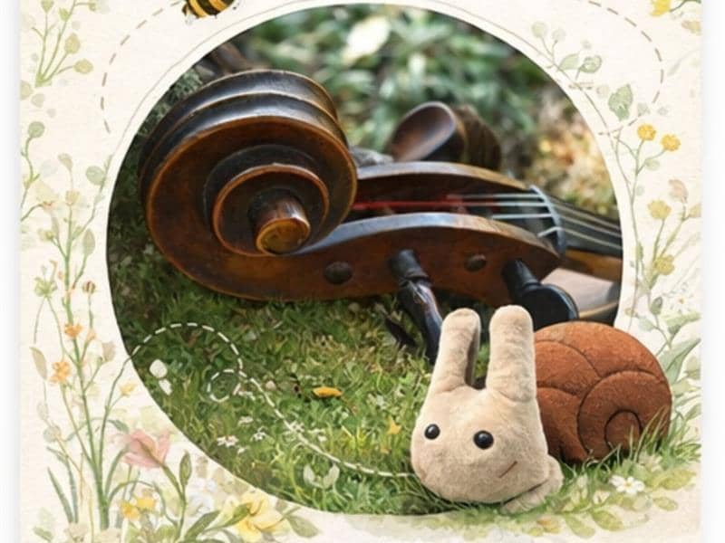 Illustration de l'événement : Spectacle - Le voyage de l'escargot - Julie ORY