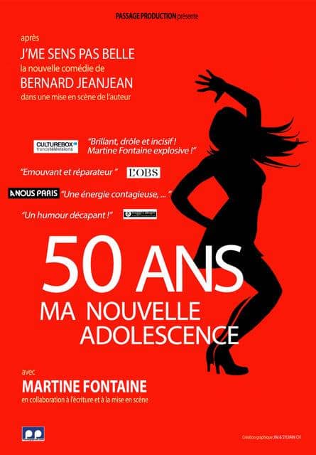 Illustration de l'événement : Spectacle - Martine Fontaine dans 50 ans ma nouvelle adolescence