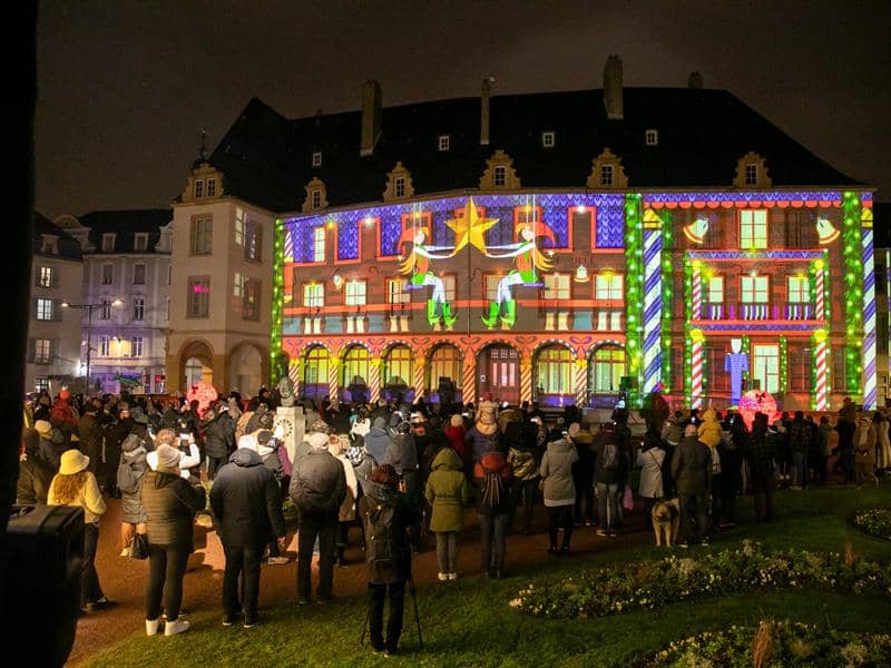 Illustration de l'événement : Mapping de noël