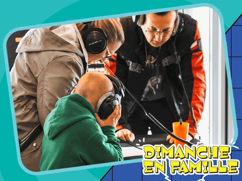 Illustration de l'événement : Dimanche en famille : Je crée mes premiers beats