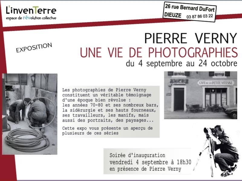 Illustration de l'événement : Exposition - Une vie de photographie