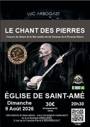 Illustration de l'événement : Concert de Luc ARBOGAST : le Chant des Pierres