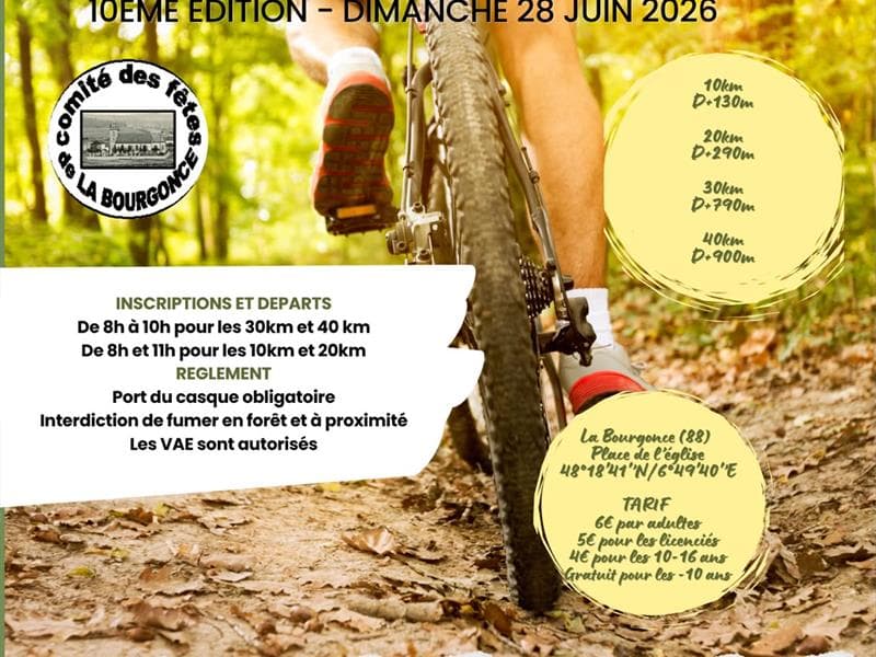 Illustration de l'événement : 10ème Rando VTT des Jumeaux
