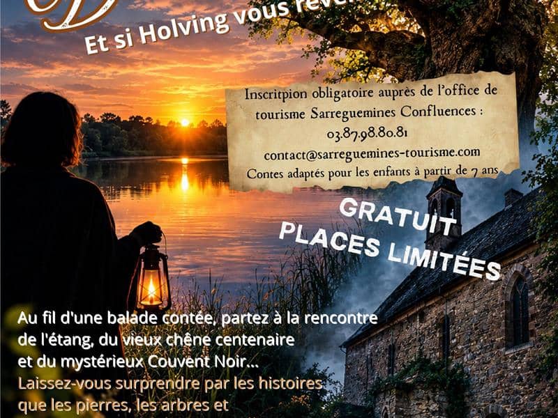 Illustration de l'événement : Balade contée - Et si Holving vous révélait ses secrets ?