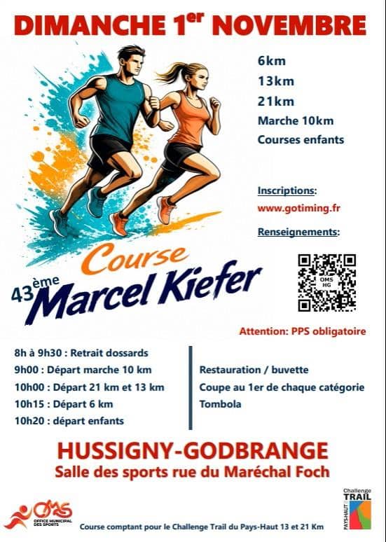 Illustration de l'événement : Course Marcel Kiefer