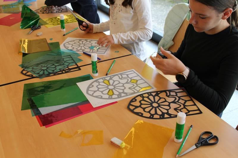 Illustration de l'événement : Atelier enfants "Apprentis vitraillistes"