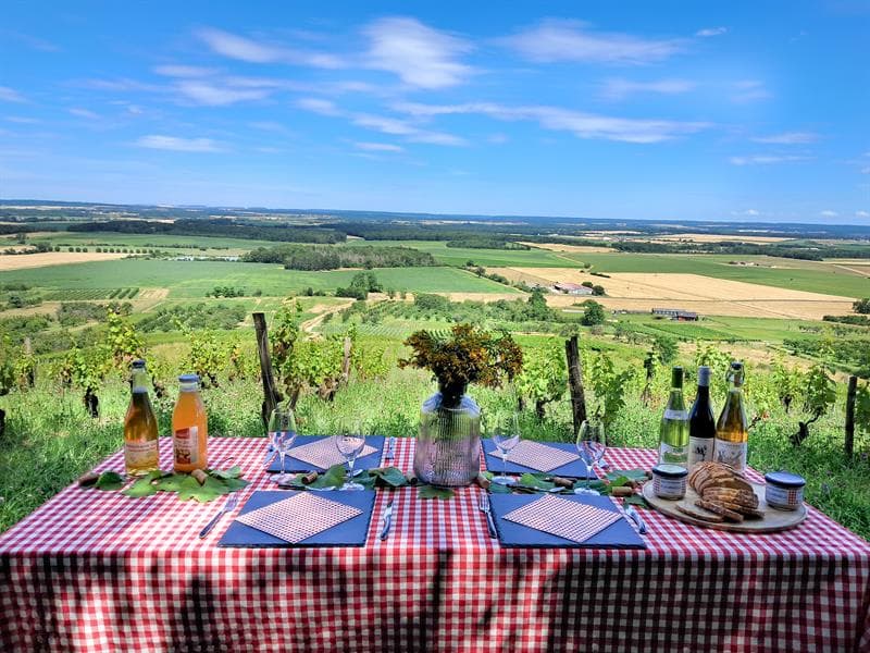 Illustration de l'événement : À Table dans les Vignes