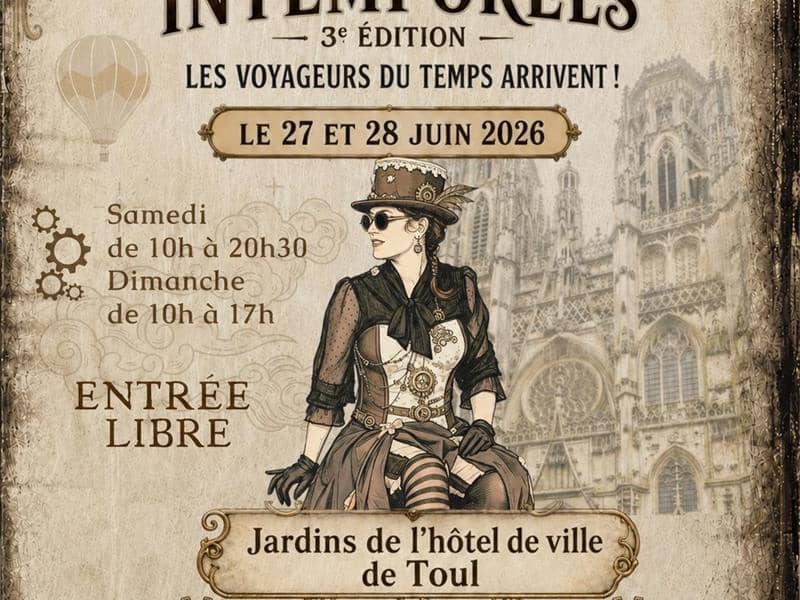 Illustration de l'événement : Rouages Intemporels - Convention Steampunk - Toul