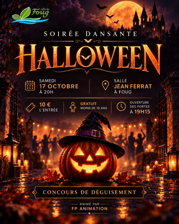 Illustration de l'événement : Soirée dansante Halloween - Foug