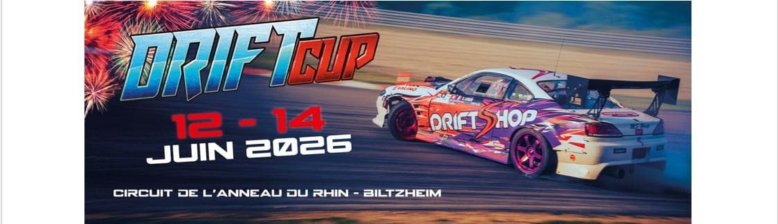Illustration de l'événement : La DriftCup – Le rendez-vous des passionnés de drift