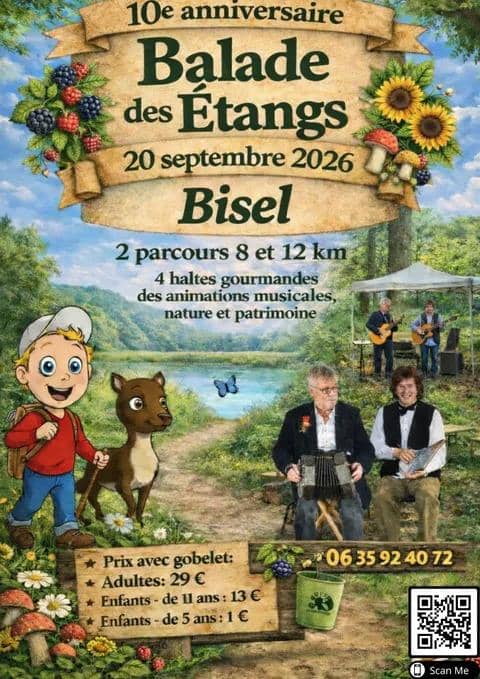 Illustration de l'événement : 10ème balade gourmande nature et patrimoine