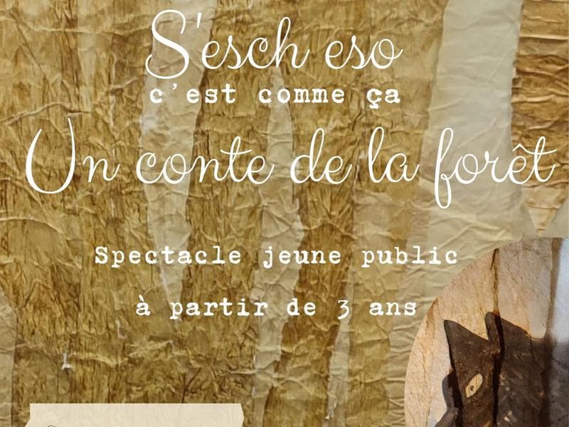 Illustration de l'événement : La Serre : Spectacle Jeune Public "S'esch eso (c'est comme ça)"