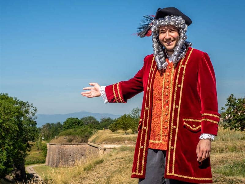 Illustration de l'événement : Visite guidée de la ville et des remparts de Neuf-Brisach