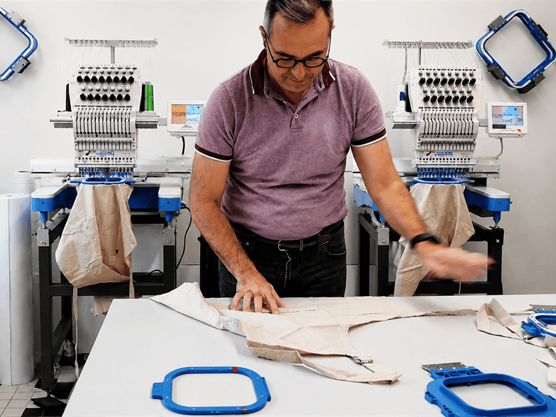 Illustration de l'événement : Visite d'un atelier de broderie et de personnalisation textile