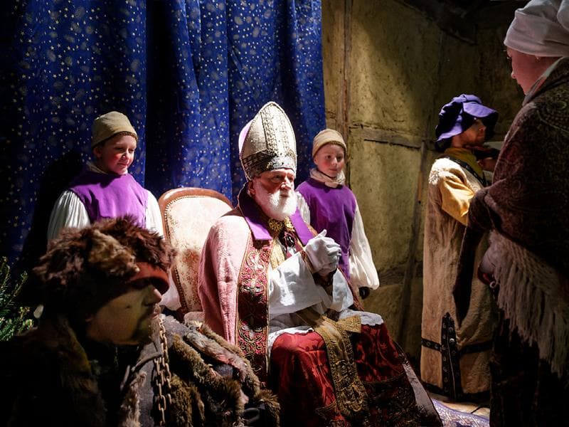 Illustration de l'événement : L'arrivée de saint Nicolas