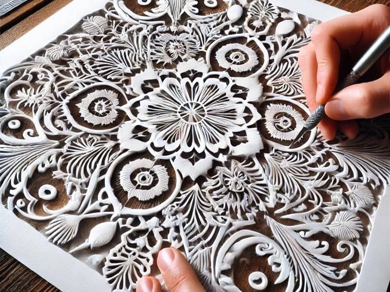 Illustration de l'événement : Atelier de Noël : Créez vos décors de fenêtre en papier découpé (adulte)