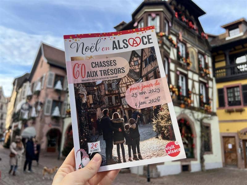 Illustration de l'événement : Chasse aux trésors de Noël : à la découverte de l'Éclat de Kaysersberg