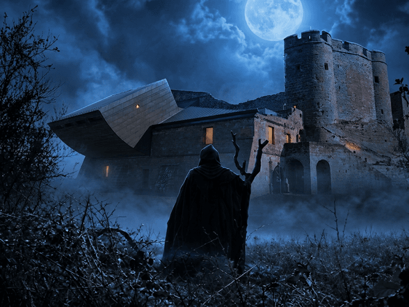 Illustration de l'événement : Soirée effrayante au château de Lichtenberg : le retour du mage noir