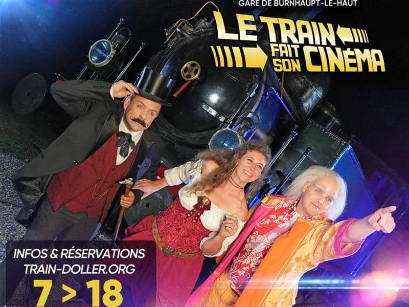 Illustration de l'événement : Le train fait son cinéma