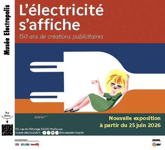 Illustration de l'événement : Exposition : L'électricité s'affiche, 150 ans de créations