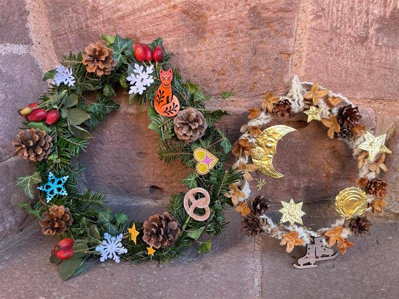 Illustration de l'événement : Atelier : Ma couronne d'hiver