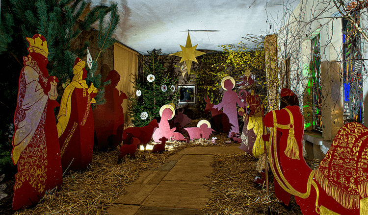 Illustration de l'événement : Sentier des crèches : Église Saint-Michel