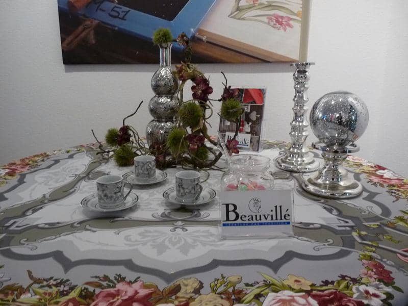Illustration de l'événement : Exposition : tables de fête décorées par Beauvillé