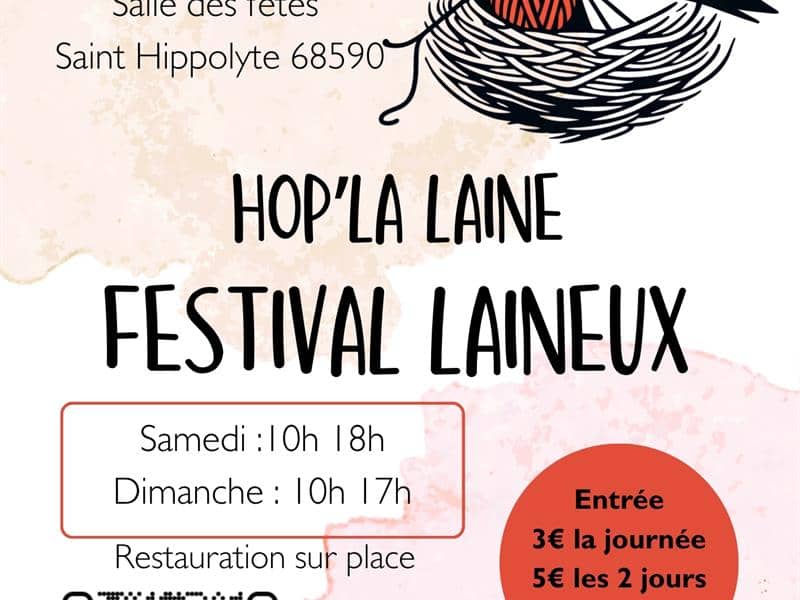 Illustration de l'événement : Festival Hop'La Laine