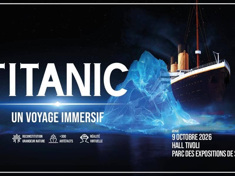 Illustration de l'événement : Titanic.Un voyage immersif.
