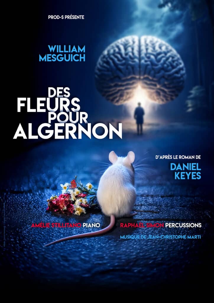 Illustration de l'événement : Des Fleurs pour Algernon