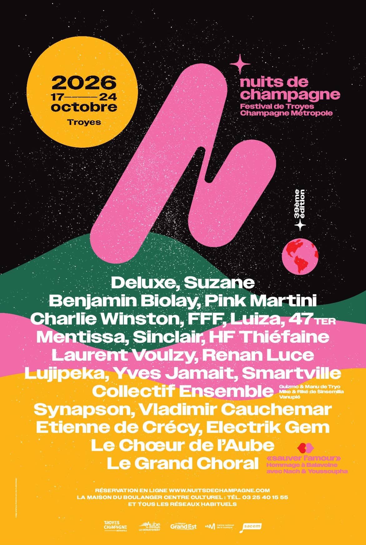 Illustration de l'événement : Nuits de Champagne - Festival de Troyes Champagne Métropole