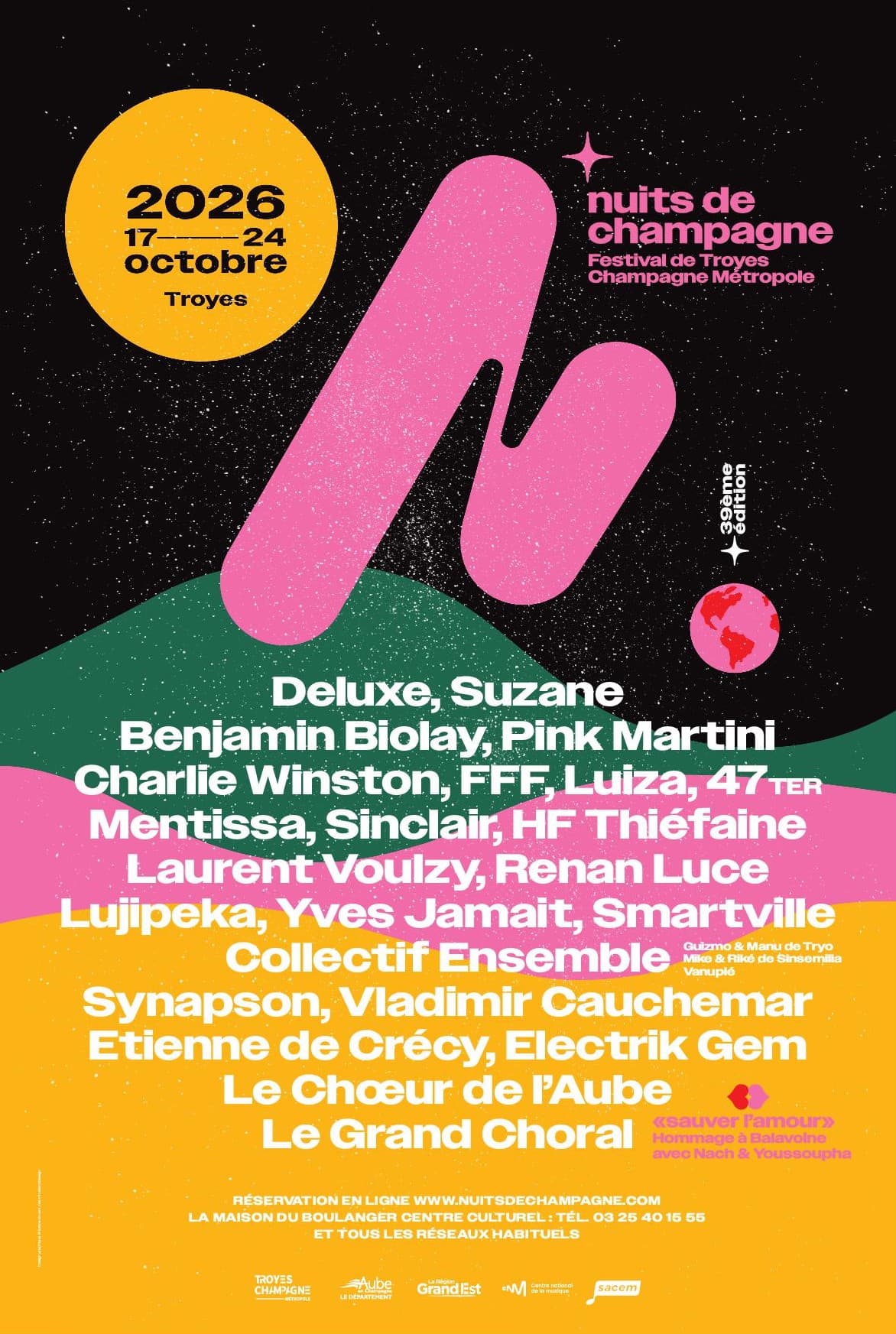 Illustration de l'événement : Nuits de Champagne - Festival de Troyes Champagne Métropole